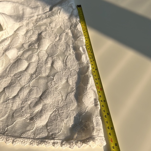 Bellambra Pure Linen Blouse Made in italy, Bell lace sleeves - Picture 8 of 9